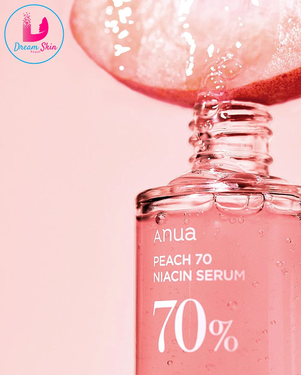 Anua Peach 70 Niacinamide Serum, 30ml